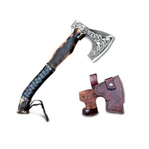 Knotwork Viking Axe