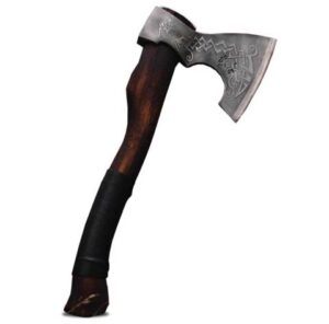Celtic Engraved Viking Axe