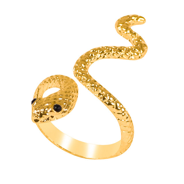Adjustable Gold-Tone Serpent Ring 1 Adjustable Gold-Tone Serpent Ring