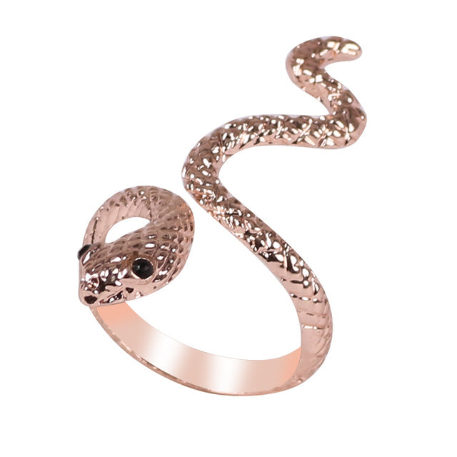 Adjustable Gold-Tone Serpent Ring 3 Adjustable Gold-Tone Serpent Ring - Image 3
