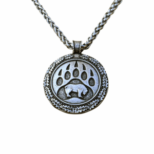 Bear Paw Viking Necklace