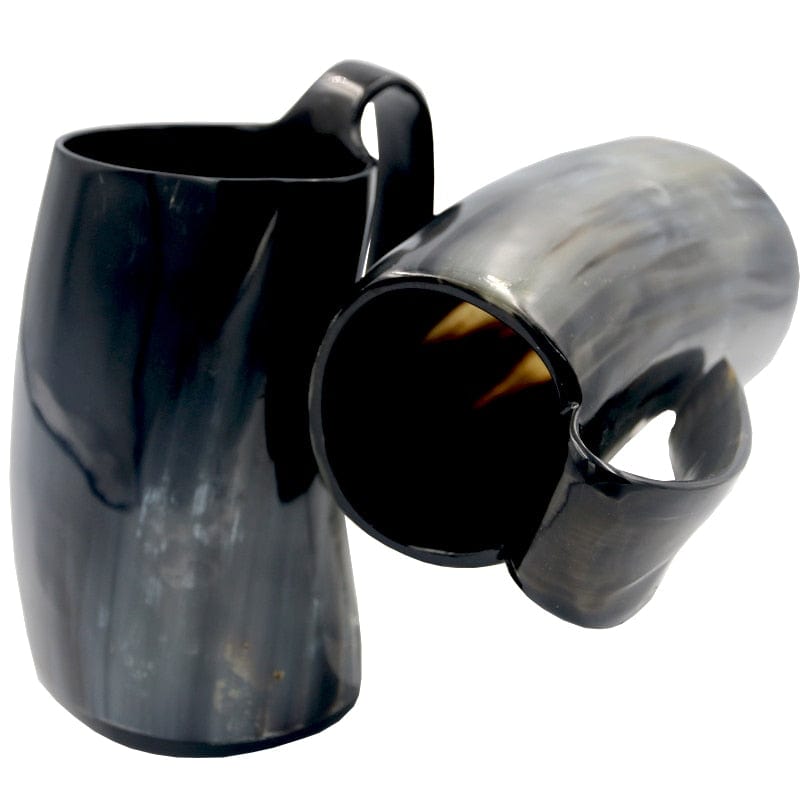Black Ox Horn Cup 2 Black Ox Horn Cup - Image 2