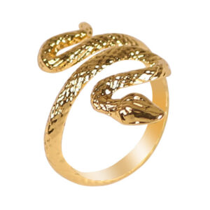 Coiled Serpent Ring