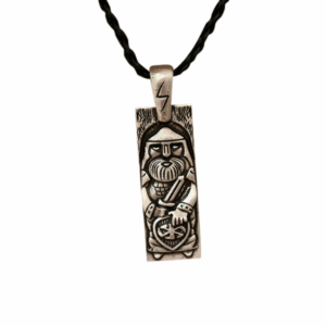 Viking Warrior Amulet Pendant - Norse Necklace of Strength and Courage