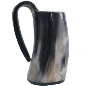 Dark Ox Horn Beer Tankard