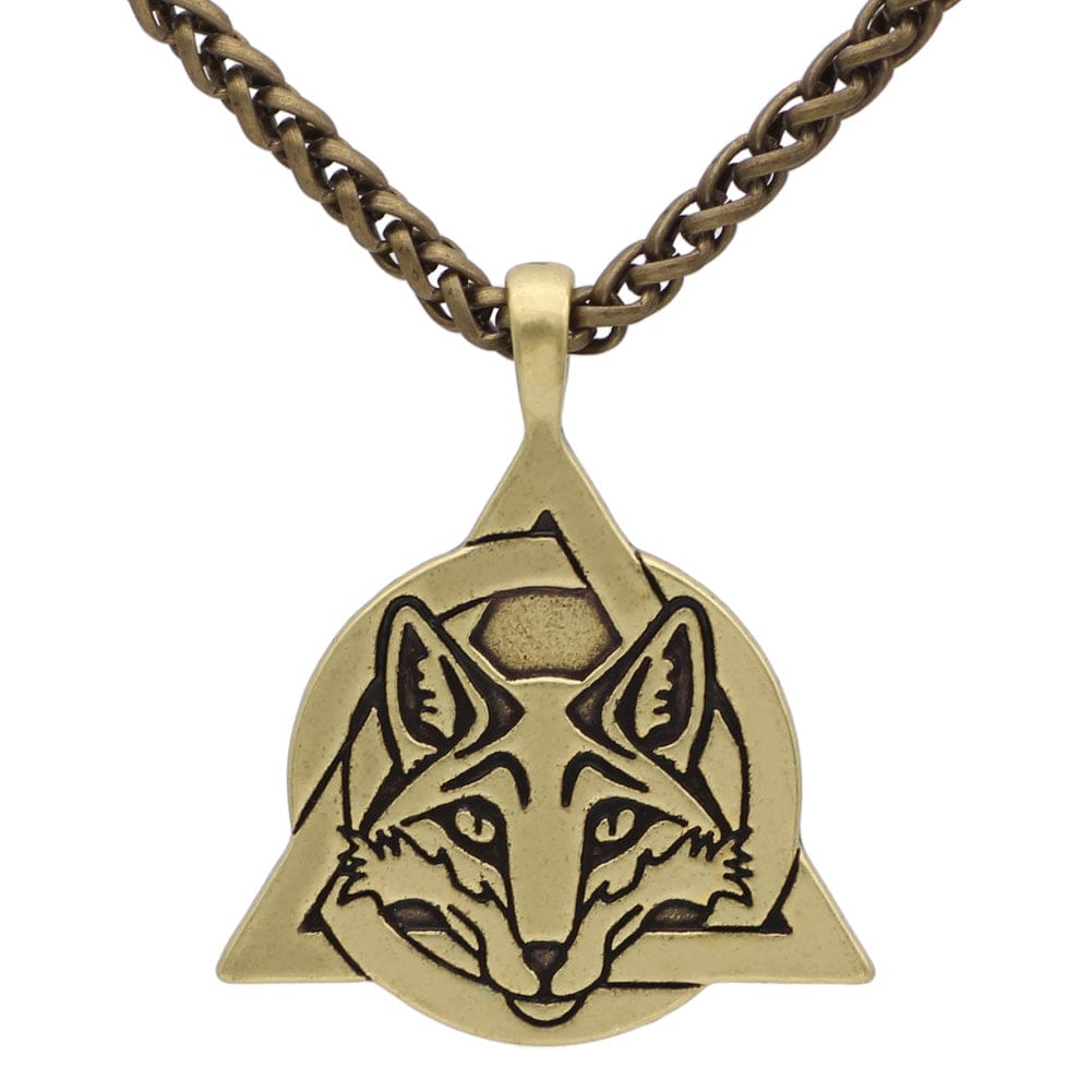 Fenrir Wolf Head Necklace 1 Fenrir Wolf Head Necklace