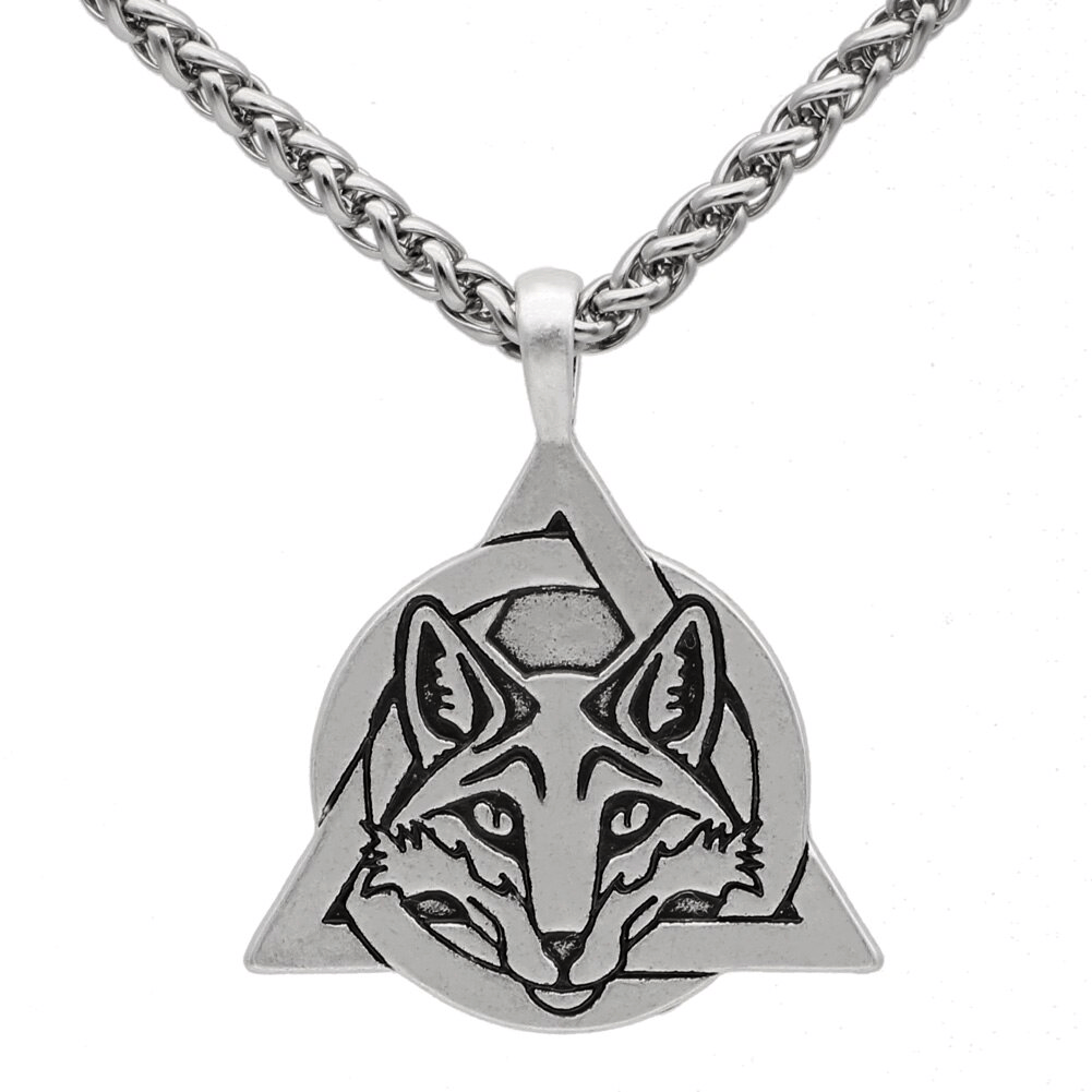 Fenrir Wolf Head Necklace 2 Fenrir Wolf Head Necklace - Image 2