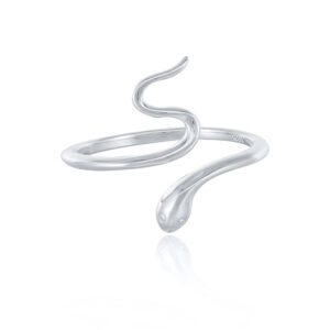 Fine Serpent Ring in 925 Silver