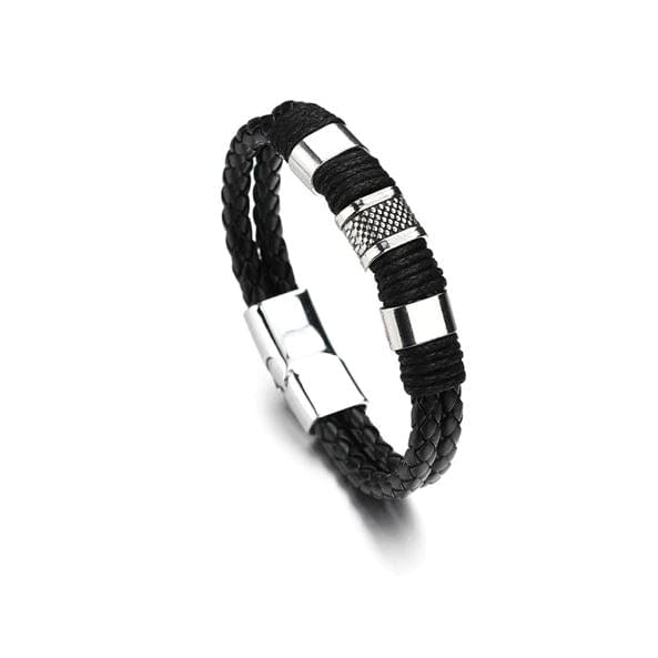 Floki Leather Viking Bracelet 2 Floki Leather Viking Bracelet - Image 2