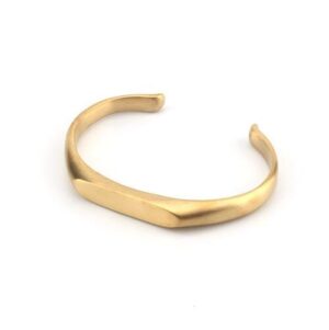 Gold-Plated Viking Cuff Bracelet