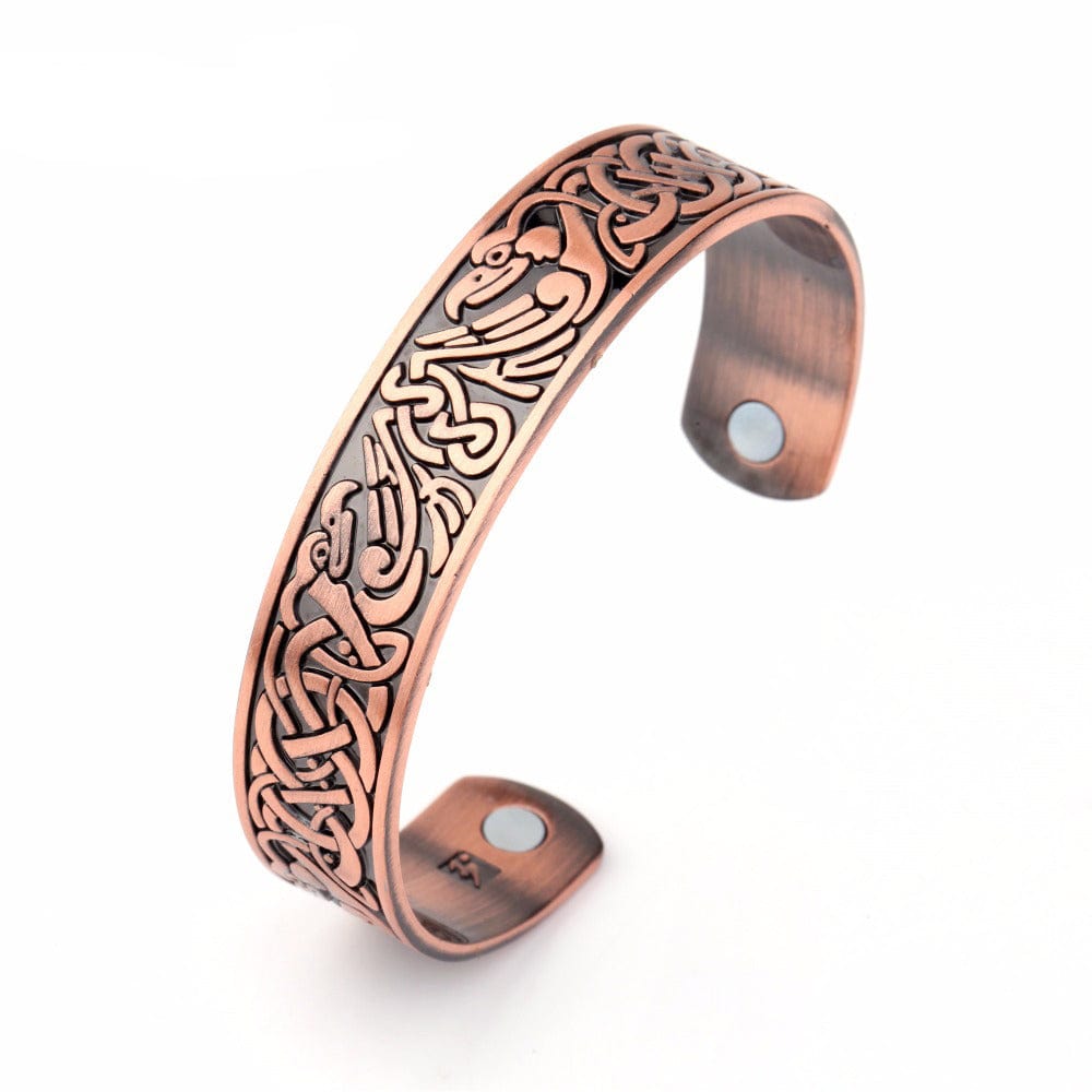 Hugin and Munin Viking Bracelet 1 Hugin and Munin Viking Bracelet