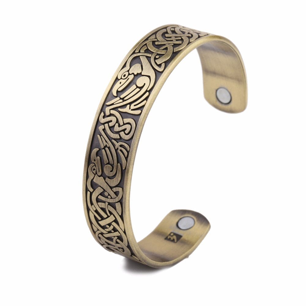 Hugin and Munin Viking Bracelet 2 Hugin and Munin Viking Bracelet - Image 2
