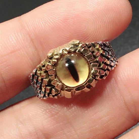 Jormungand Serpent Eye Ring 2 Jormungand Serpent Eye Ring - Image 2
