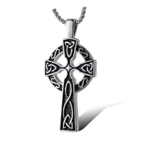 Large Celtic Cross Necklace