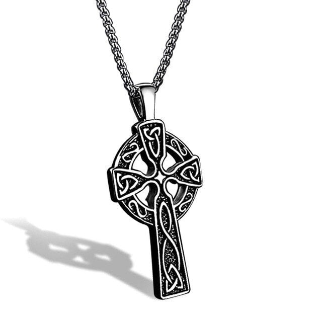 Large Celtic Cross Necklace 2 Large Celtic Cross Necklace - Image 2