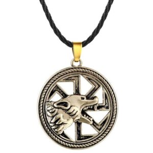 Majestic Wolf Head Necklace