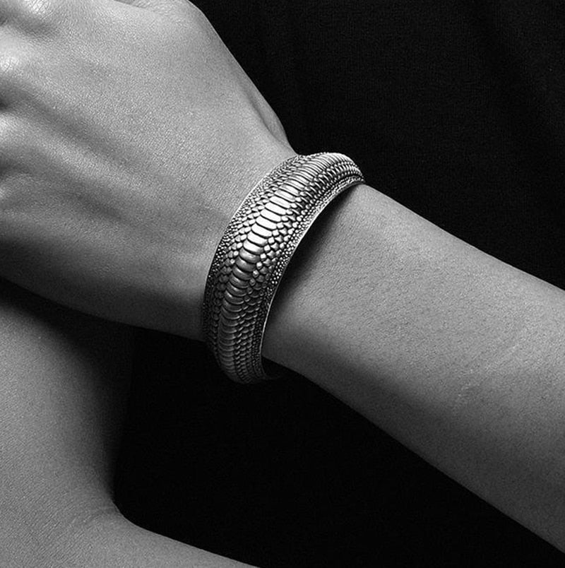Midgard Serpent Scale Bracelet 2 Midgard Serpent Scale Bracelet - Image 2