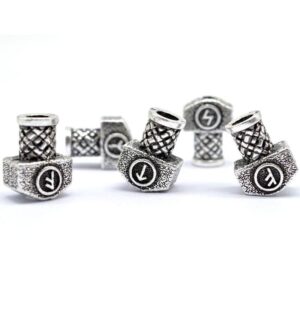 Mjolnir Viking Beard Bead