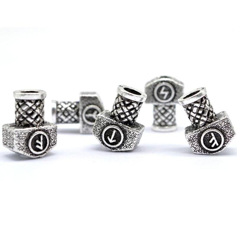 Mjolnir Viking Beard Bead 1 Mjolnir Viking Beard Bead