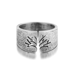 Adjustable Tree of Life Viking Ring