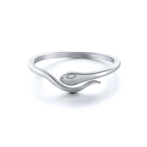 Serpent Band Ring (Silver)