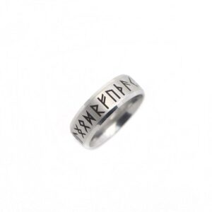 Runic Alphabet Viking Ring