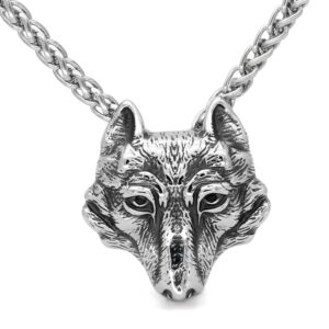 Wolf Head Pendant - The Wild Spirit of the Viking