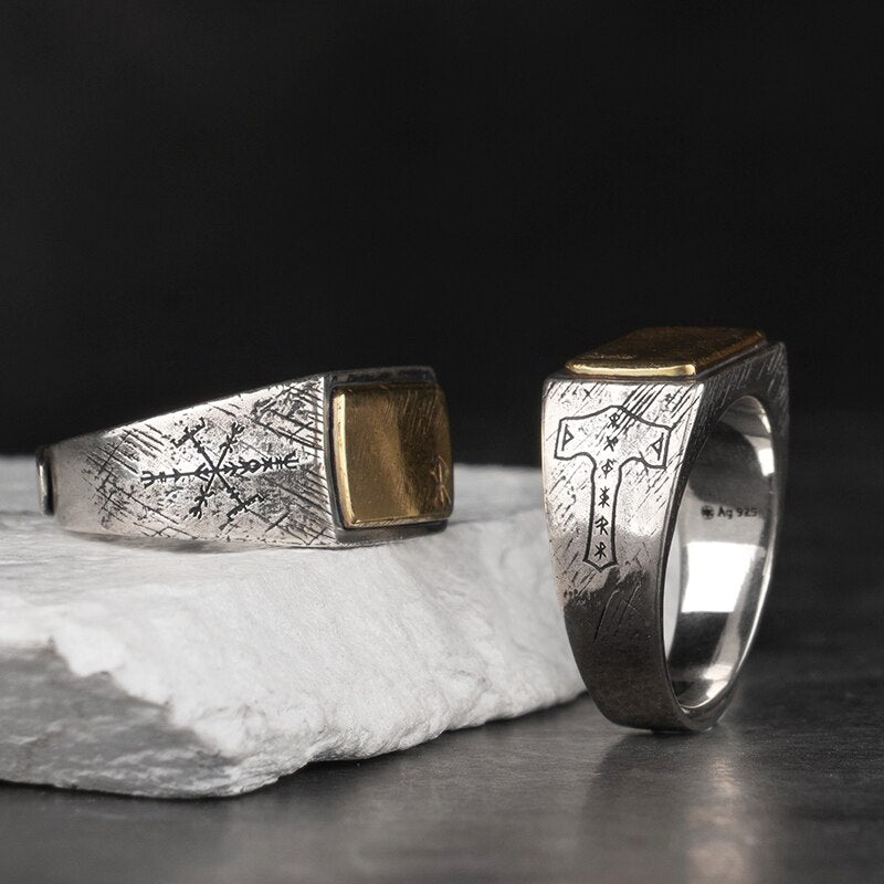 Runic Viking Ring in 925 Silver 3 Runic Viking Ring in 925 Silver - Image 3