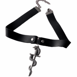 Serpent and Sword Viking Necklace