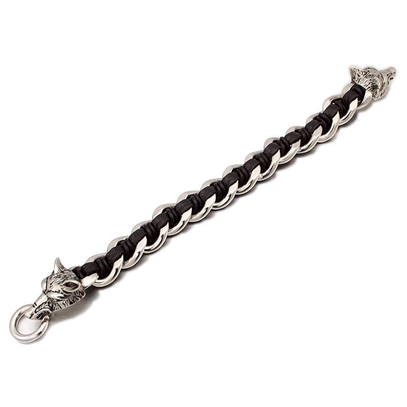 Skoll Wolf Viking Bracelet 4 Skoll Wolf Viking Bracelet - Image 4