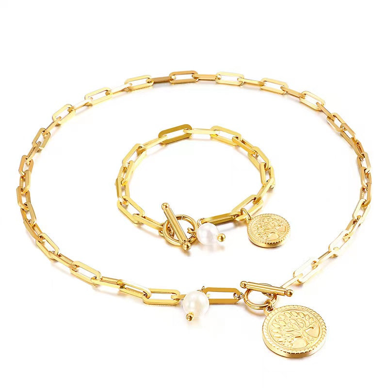 Tree of Life Necklace and Bracelet Set 1 Tree of Life Necklace and Bracelet Set