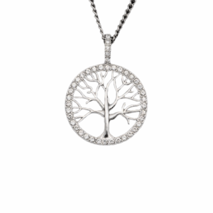 Tree of Life Viking Necklace with Stones