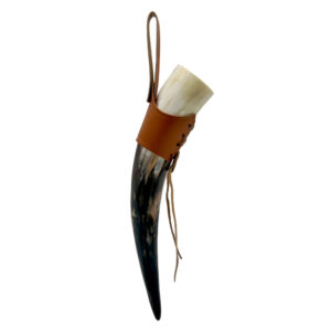 Viking Drinking Horn with Tie for Mead