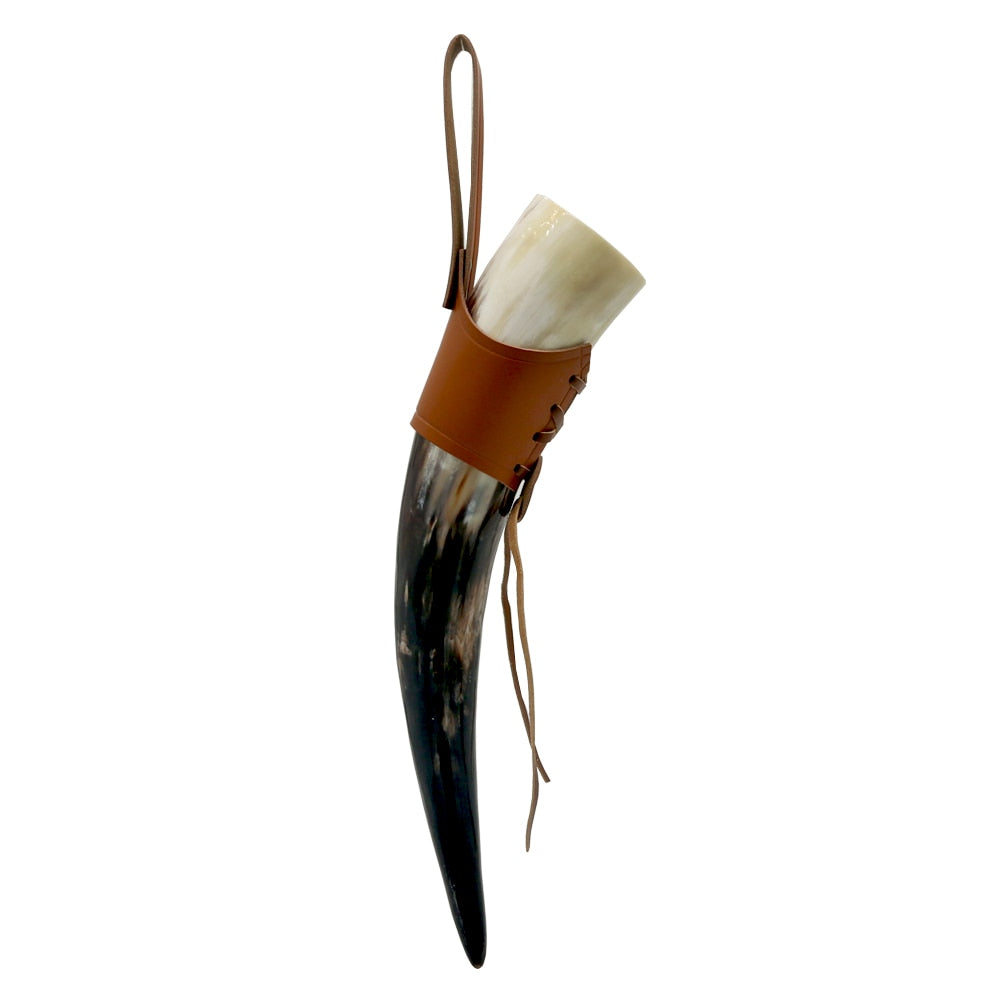 Viking Drinking Horn with Tie for Mead 1 Viking Drinking Horn with Tie for Mead