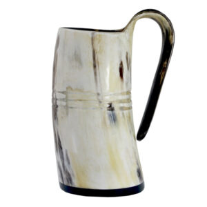 White Ox Horn Viking Cup