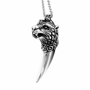 Wolf Tooth Pendant Necklace