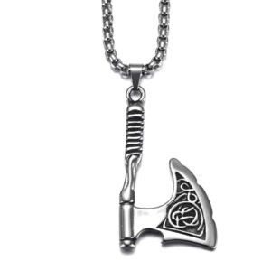 Viking Axe Stainless Steel - Authentic Viking Pendant