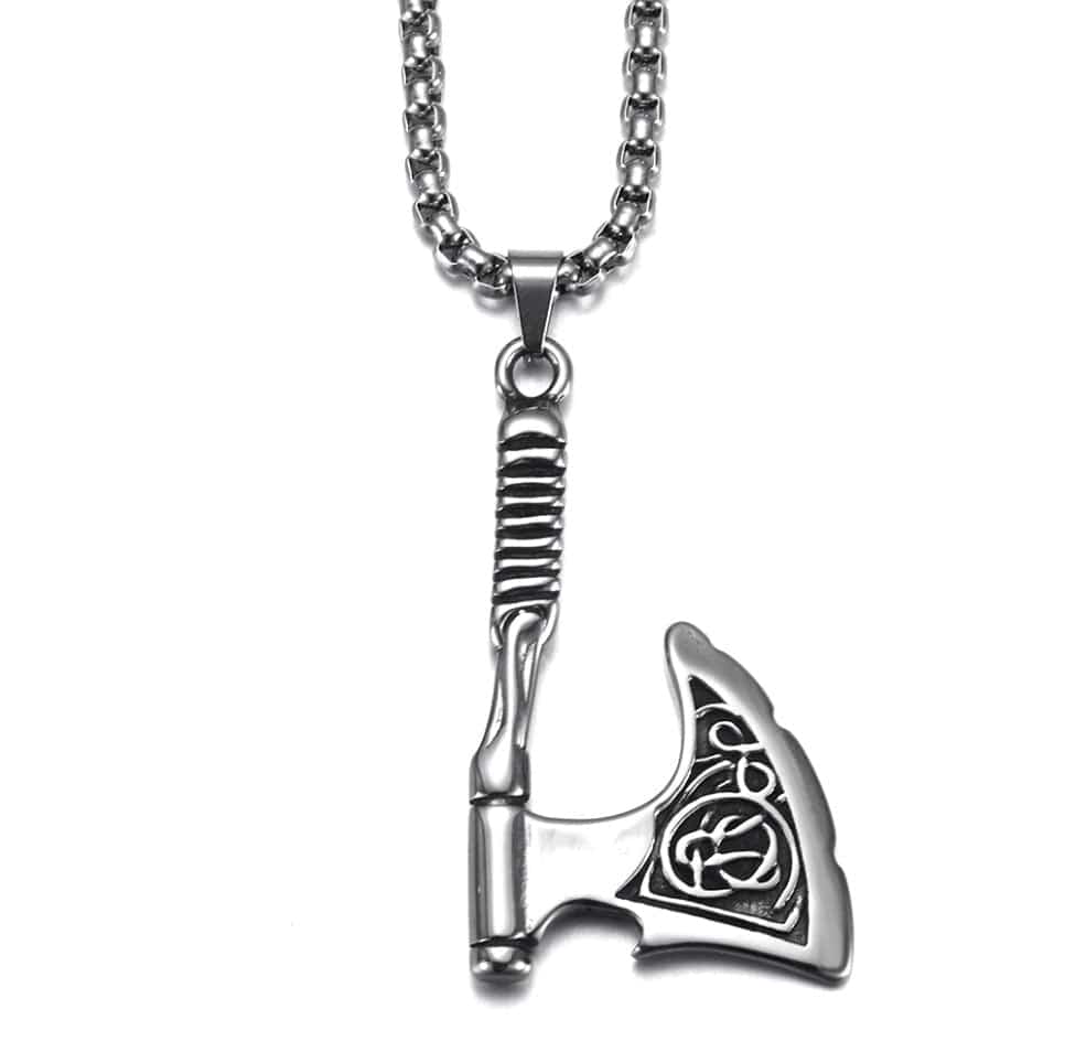 Viking Axe Stainless Steel - Authentic Viking Pendant 1 Viking Axe Stainless Steel - Authentic Viking Pendant