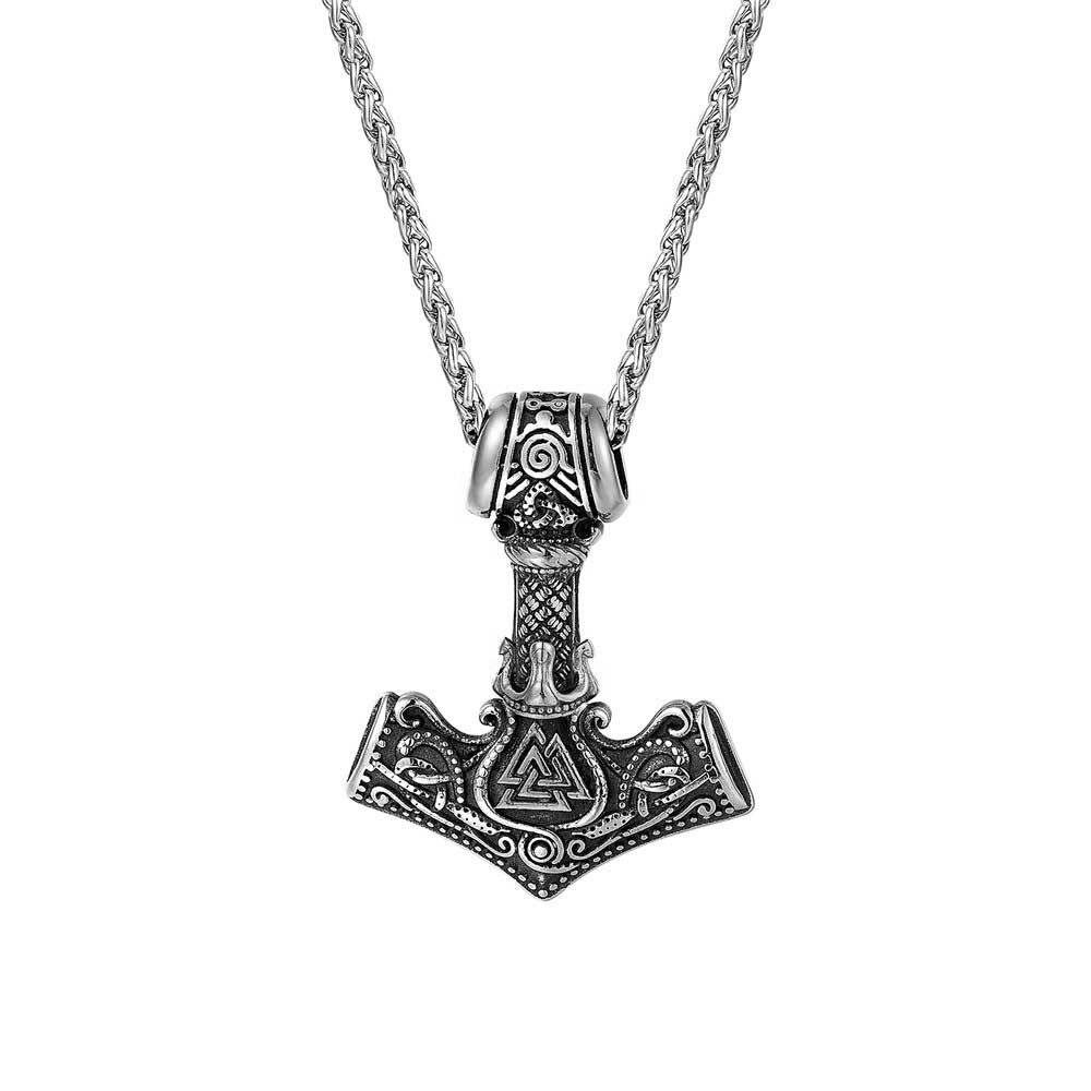 Mjölnir Stainless Steel - Elegance Viking Power Necklace 2 Mjölnir Stainless Steel - Elegance Viking Power Necklace - Image 2