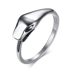 Serpent Ouroboros Slim Ring