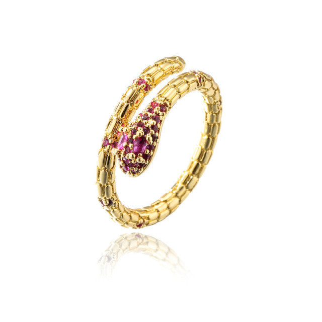 Serpent Zircon Elegant Ring 1 Serpent Zircon Elegant Ring