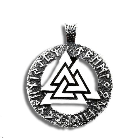 Valknut Viking Symbol - Authentic Viking Pendant 2 Valknut Viking Symbol - Authentic Viking Pendant - Image 2