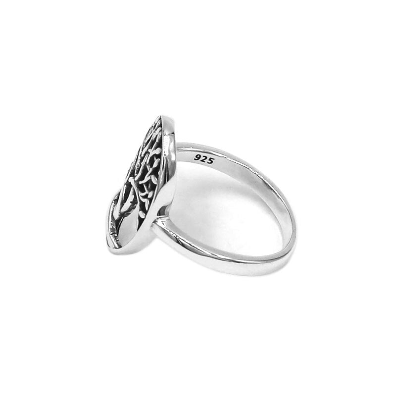 Tree of Life Silver 925 Ring 2 Tree of Life Silver 925 Ring - Image 2