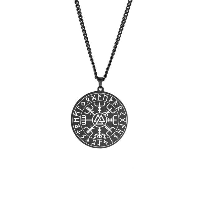 Vegvisir Stainless Steel - Ancient Protection Adventurous Spirits Necklace 1 Vegvisir Stainless Steel - Ancient Protection Adventurous Spirits Necklace