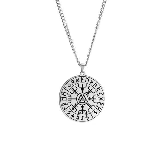 Vegvisir Stainless Steel - Ancient Protection Adventurous Spirits Necklace 3 Vegvisir Stainless Steel - Ancient Protection Adventurous Spirits Necklace - Image 3