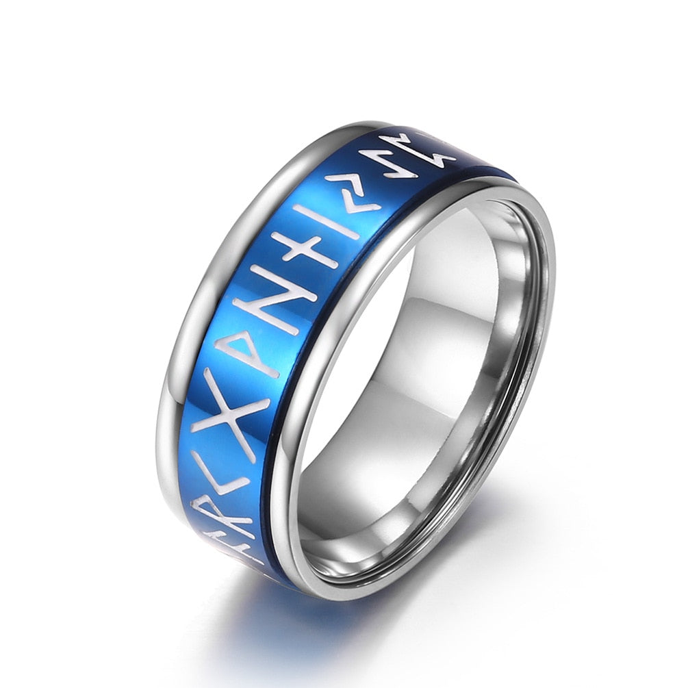 Viking Alphabet Runic Ring 2 Viking Alphabet Runic Ring - Image 2