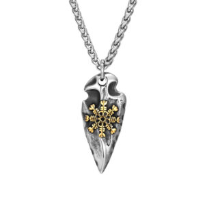 Viking Arrow Rune Necklace