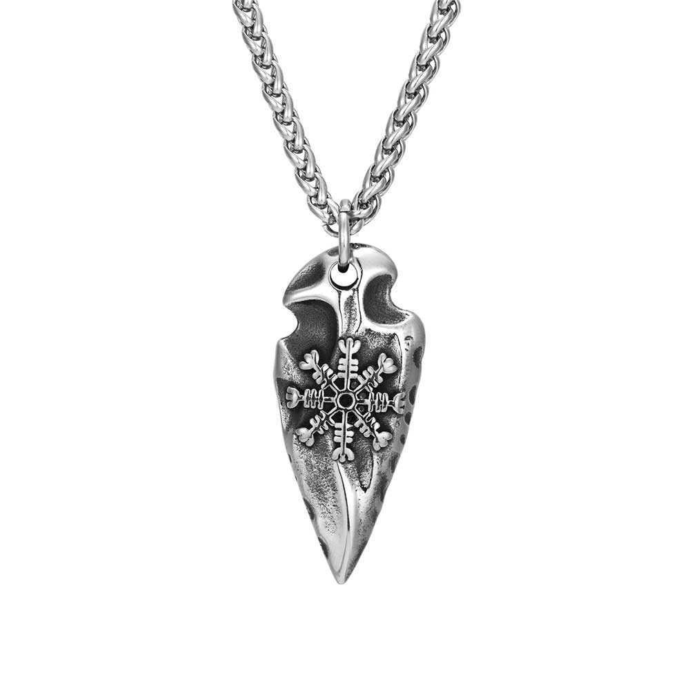 Viking Arrow Rune Necklace 2 Viking Arrow Rune Necklace - Image 2