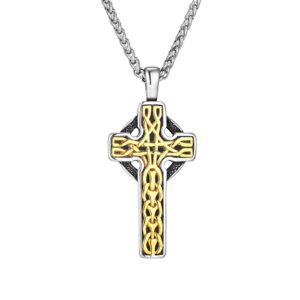 Viking Celtic Cross Necklace