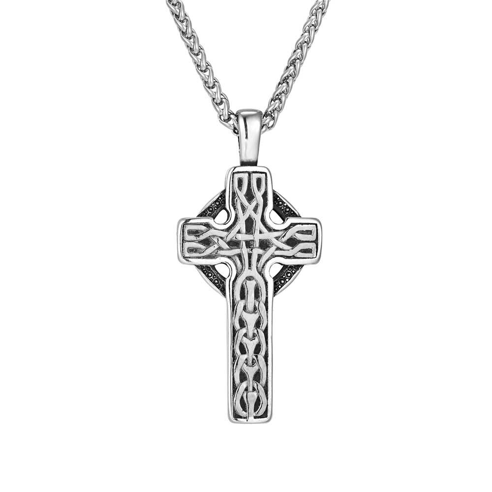 Viking Celtic Cross Necklace 2 Viking Celtic Cross Necklace - Image 2